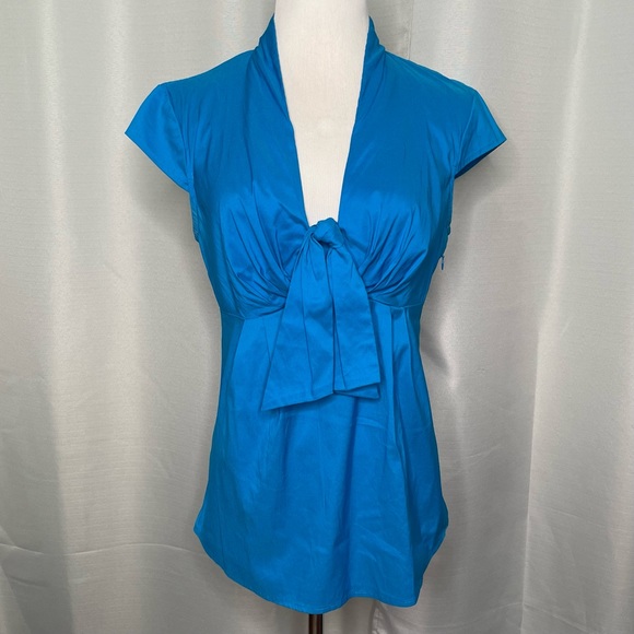 Trina Turk tie front top - Picture 1 of 6